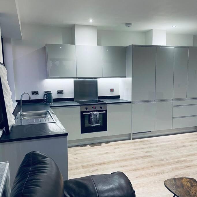 New One Bedroom Luxury Apartment In ソリフル エクステリア 写真